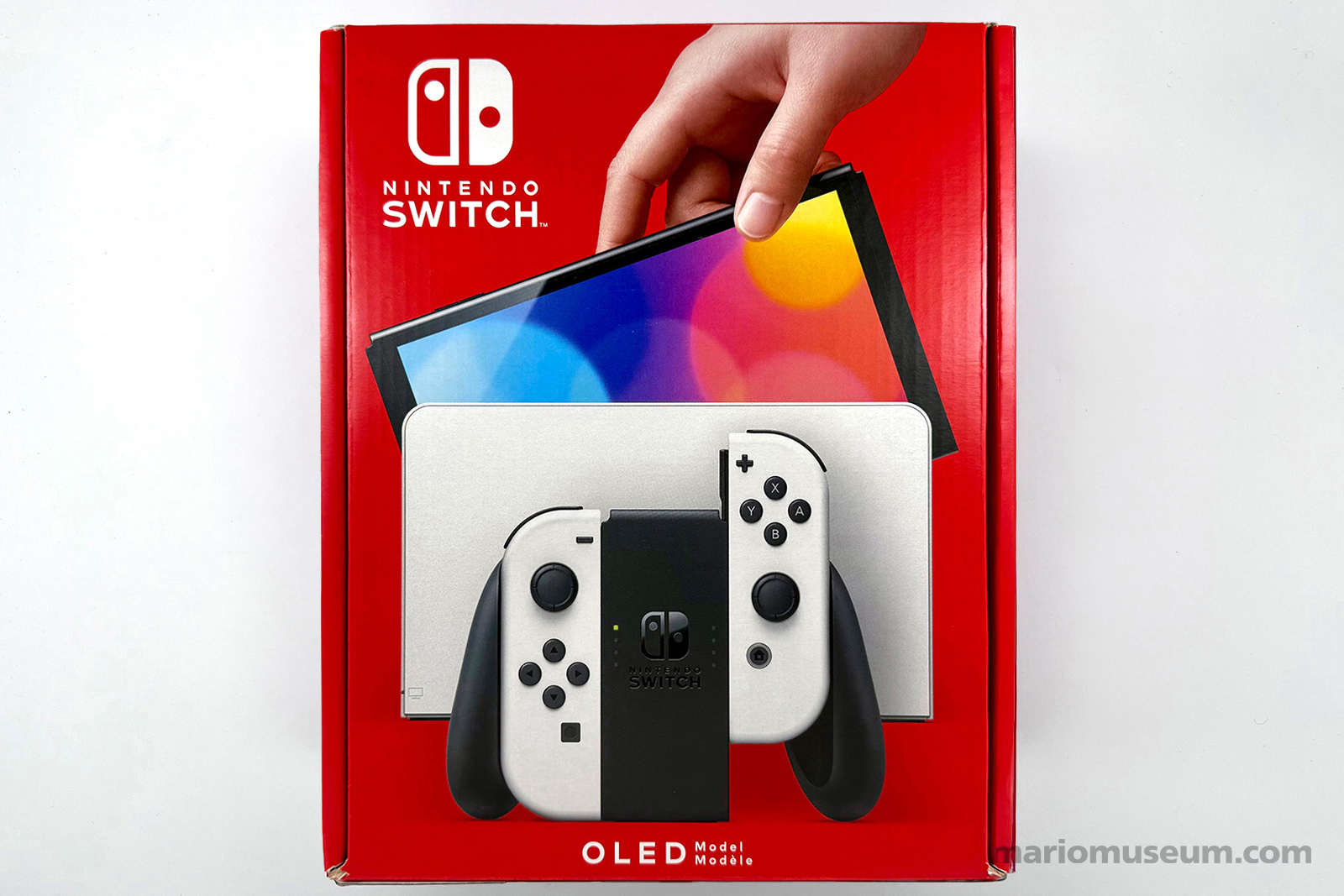 Nintendo Switch White OLED edition - Mario Museum