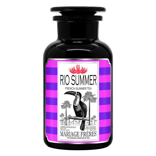 RIO SUMMER - Rooibos rouge glacé à la menthe,maté et açaí
