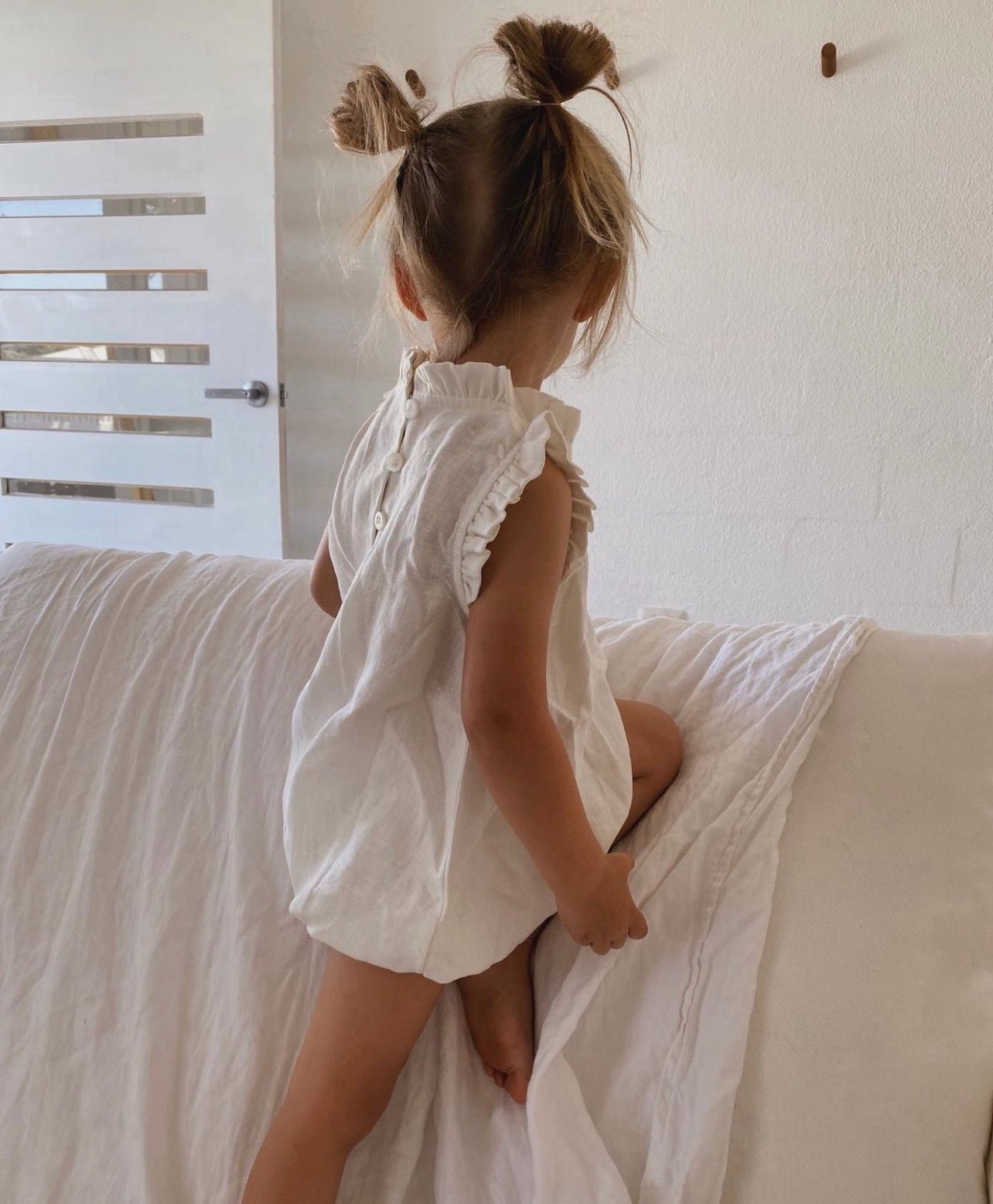 Summer Jean Romper - Marlow and Mae