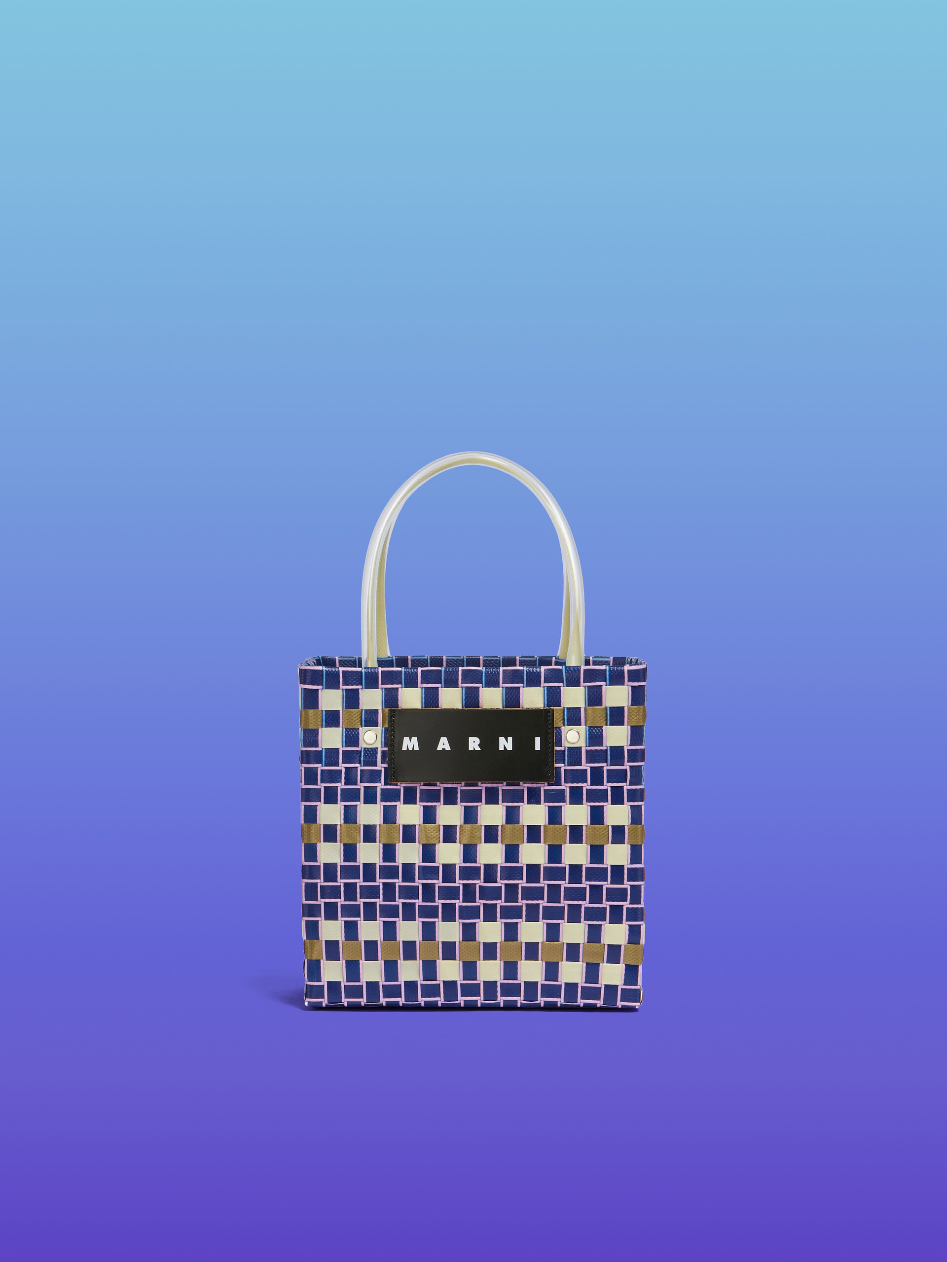 グリシンパープル MARNI MARKET MINI BASKET BAG | Marni