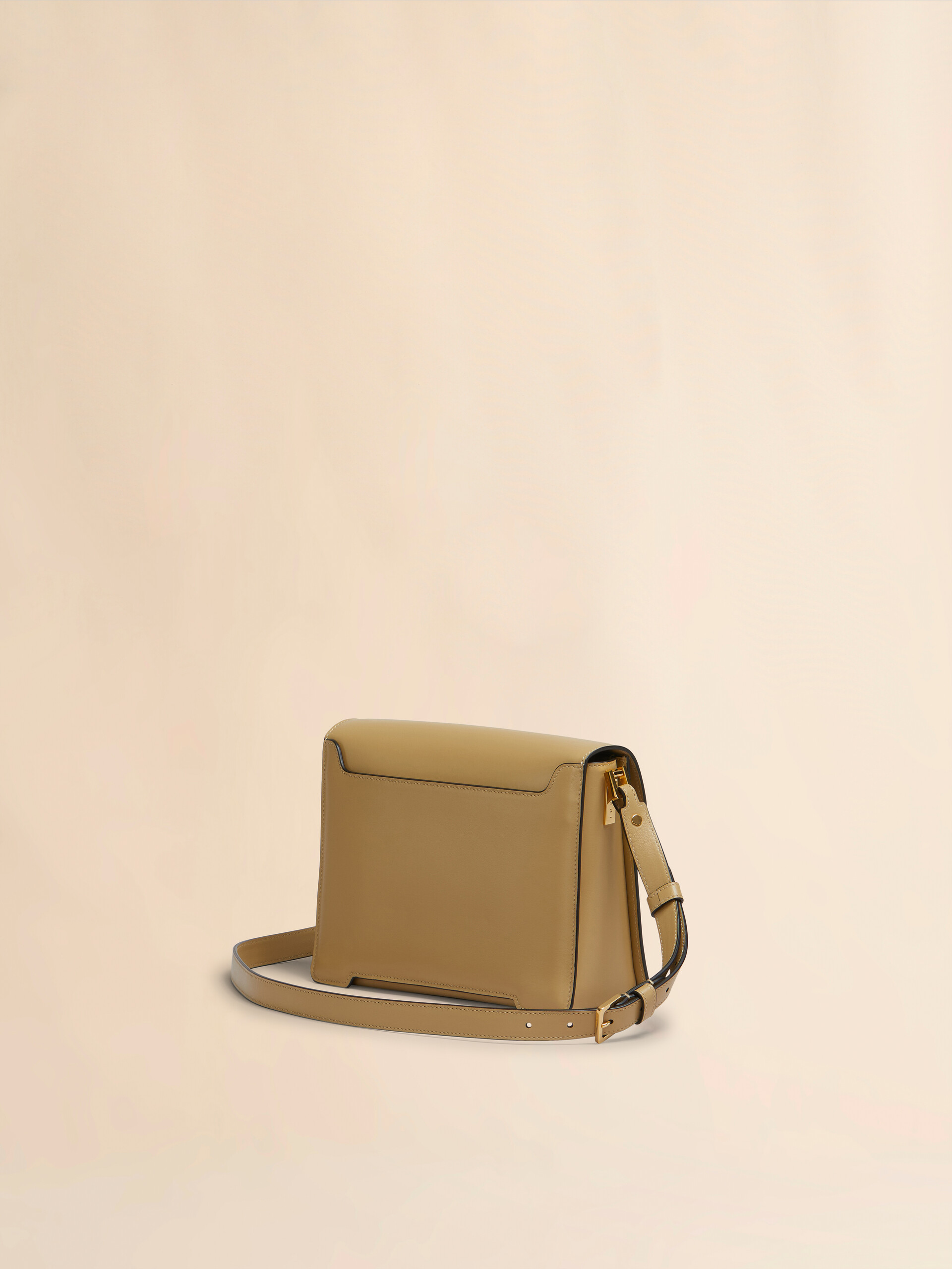 Camel leather Trunkaroo medium shoulder bag | Marni