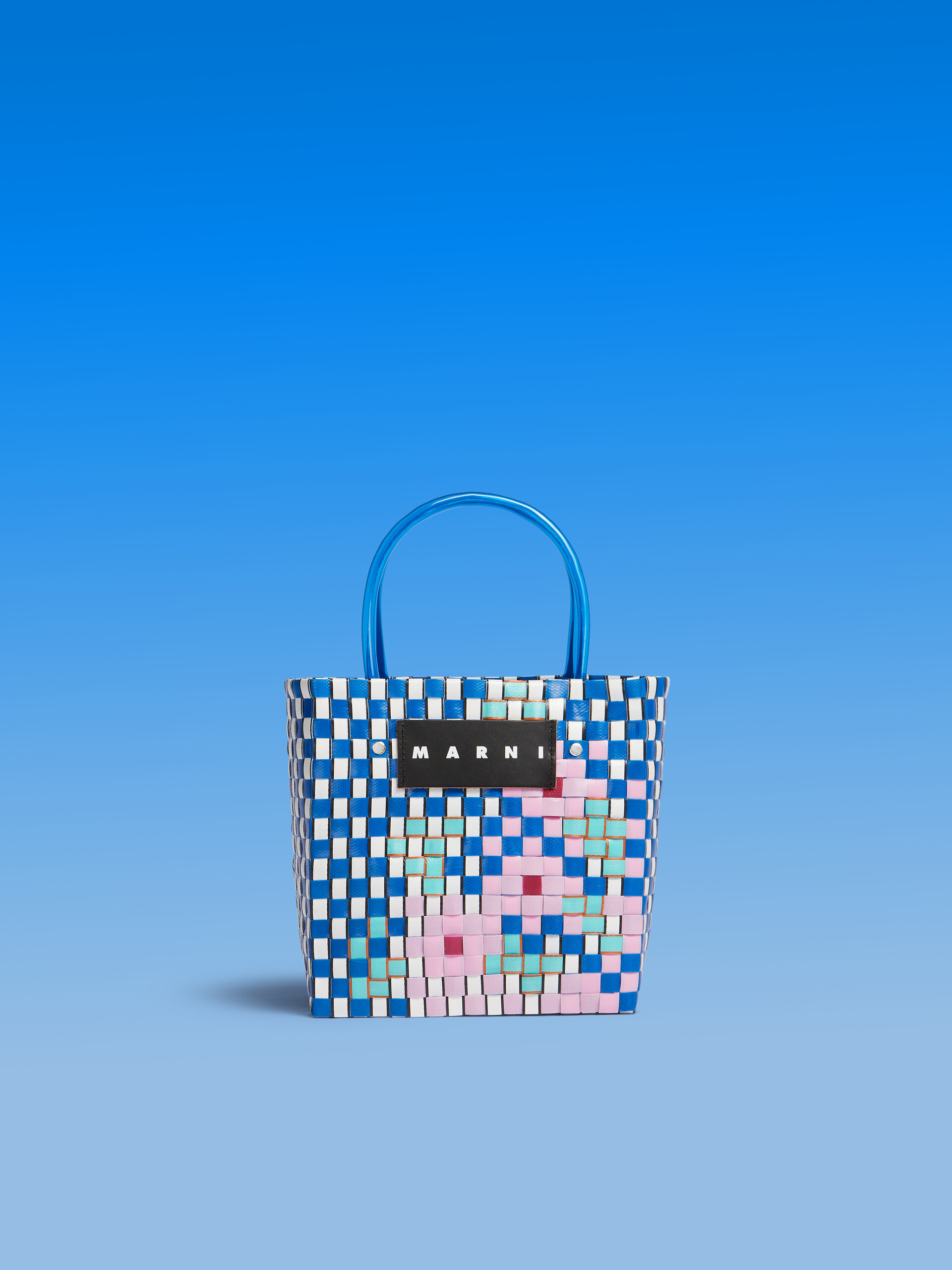 ブルー MARNI MARKET MINI FLOWER BASKET | Marni