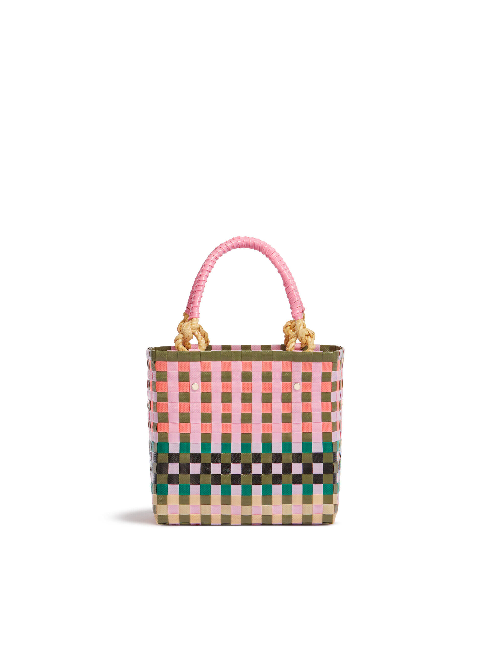 ピンク MARNI MARKET Sunday ミニ バスケットバッグ | Marni