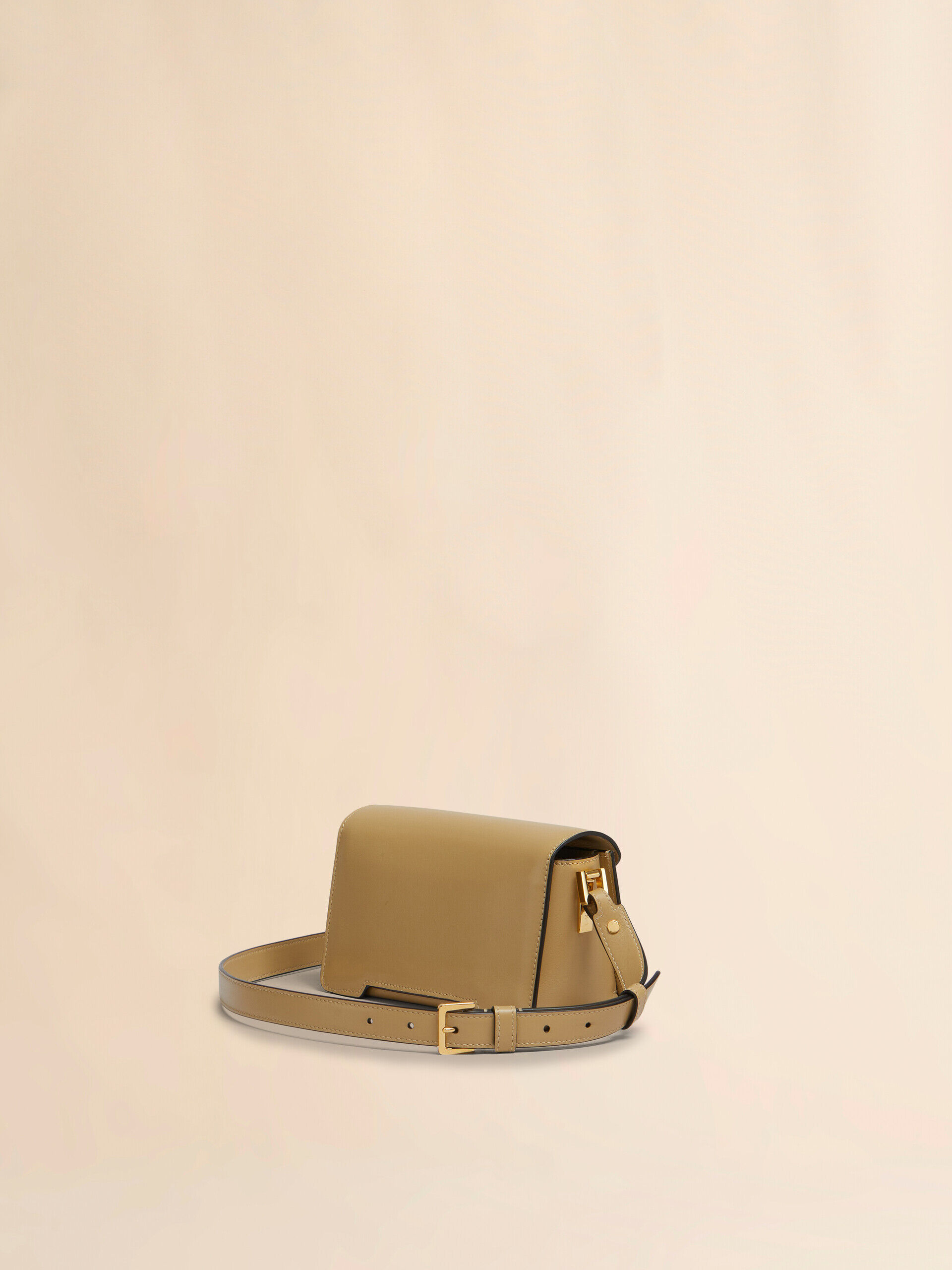 Camel leather Trunkaroo mini shoulder bag | Marni