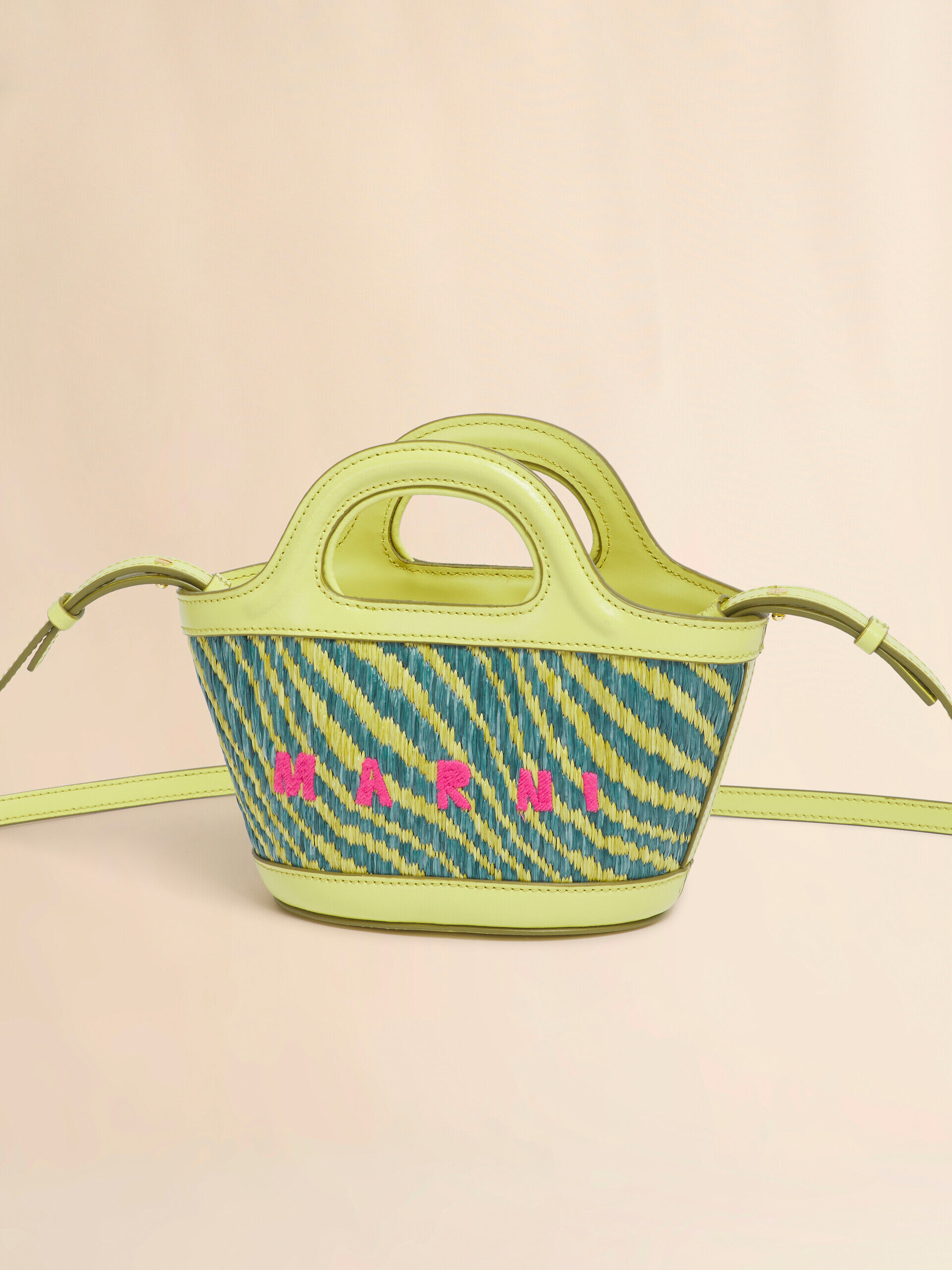 Tropicalia Bag | Leather and Raffia Bags | Marni