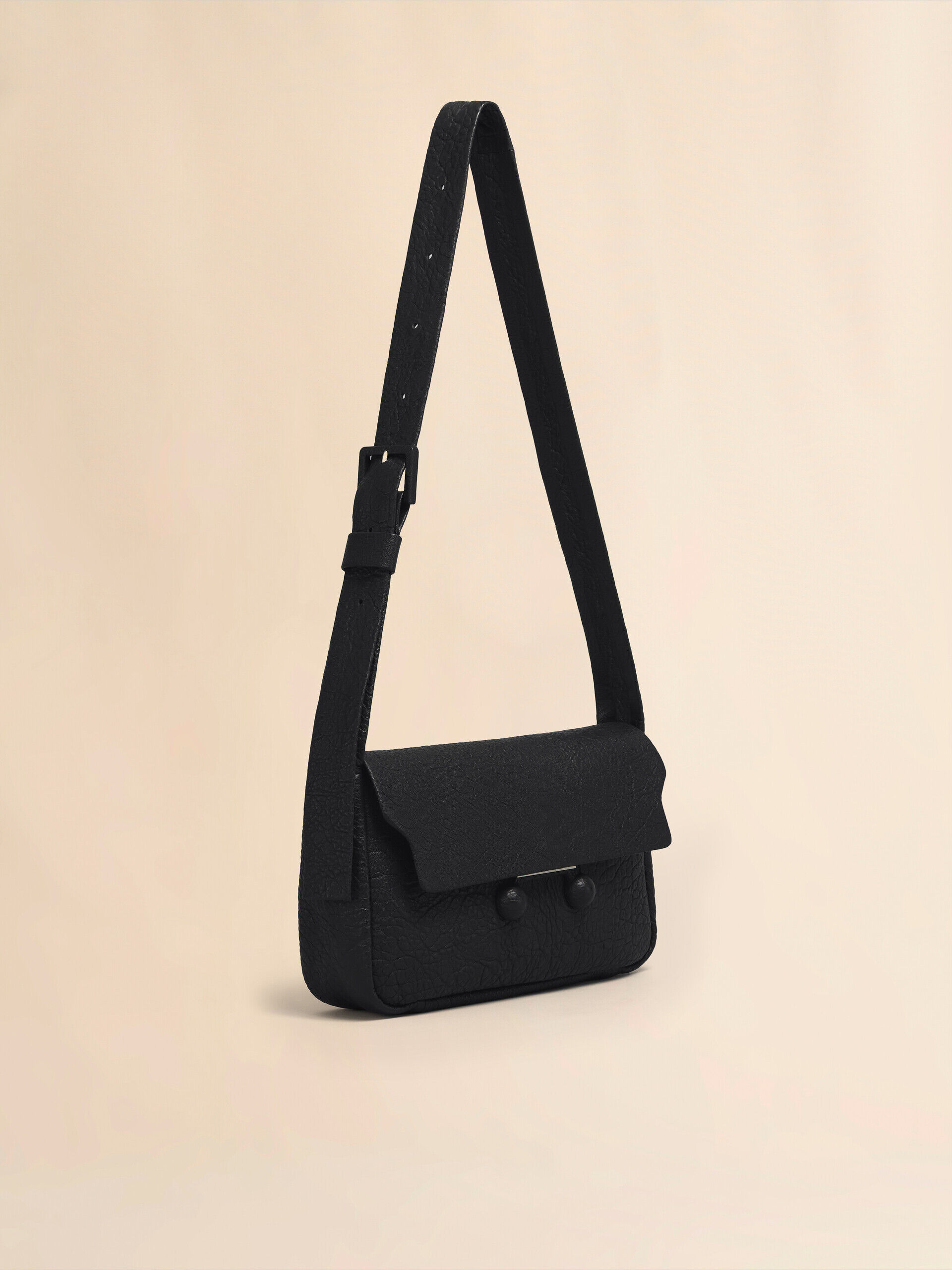 ブラック ナッパ製 ミディアム Trunkaroo ソフトバッグ | Marni