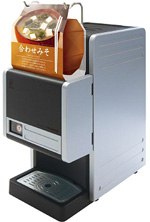 オリジナル小型みそ汁サーバー機を機器メーカーと共同で開発・マルコメ