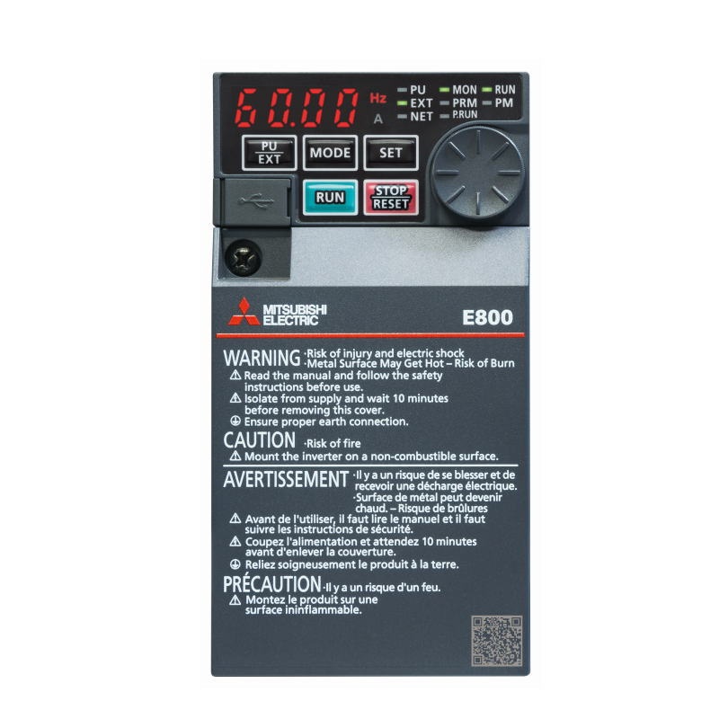 インバータ FR-E820-0.4K-1 三菱電機製｜電子部品・半導体通販のマルツ