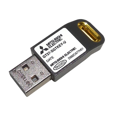 表示器 GOTシリーズ用 ライセンスキー GT27-SGTKEY-U 三菱電機製｜電子