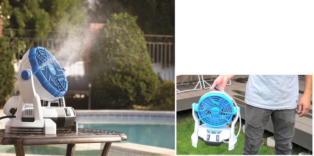 コードレスミストファン｜製品情報｜株式会社丸安商会