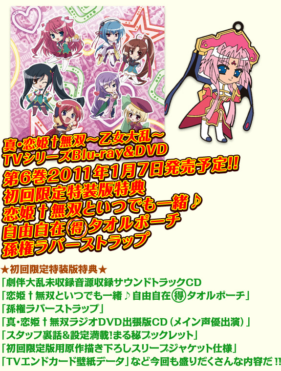 真・恋姫†無双〜乙女大乱〜 -- 商品情報