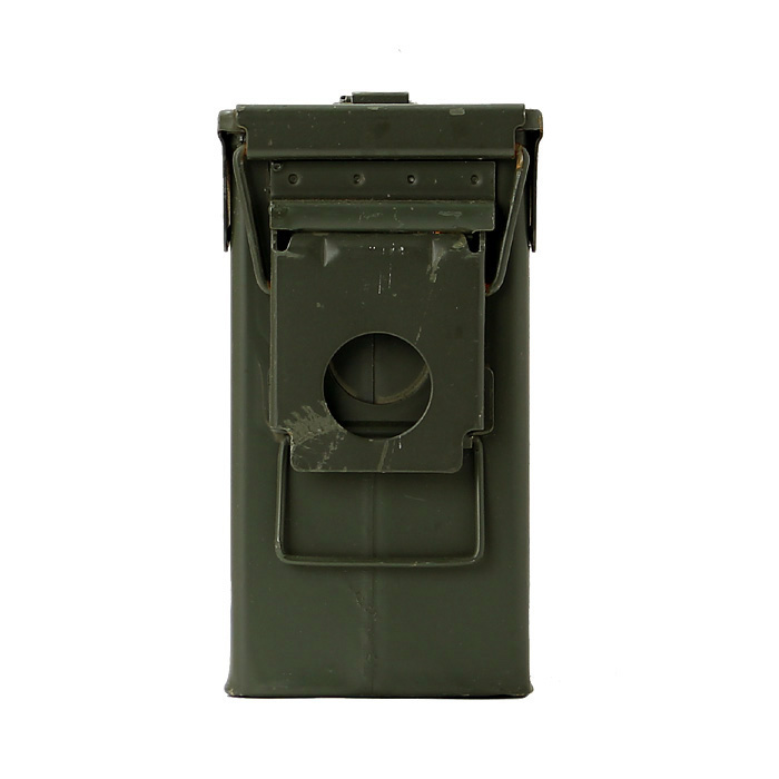 US(米軍)現用 AMMO BOX(弾薬箱)/30 Cal(7.62mm)弾用/マーキング付/実物