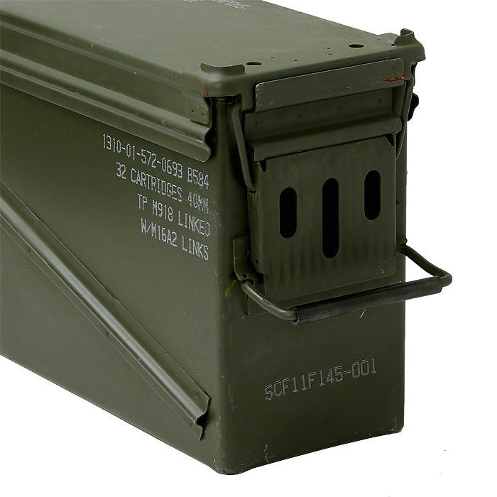 US(米軍)現用 PA-120 AMMO BOX/弾薬箱(40MMグレネード弾用) UN調達品