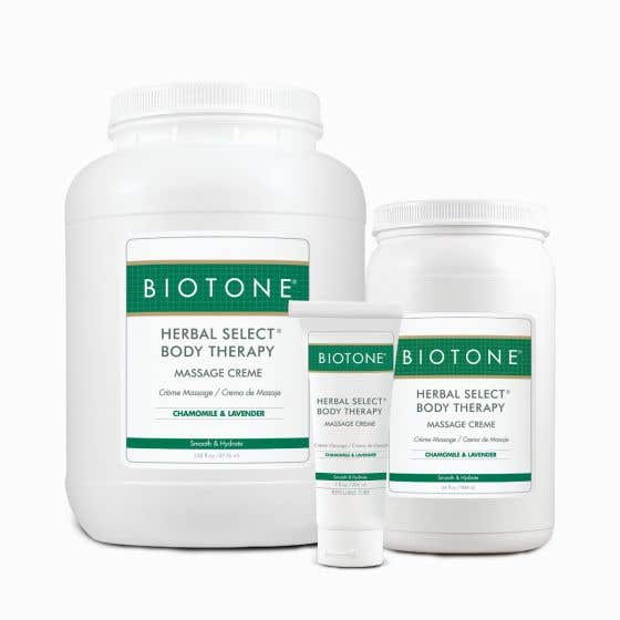 BIOTONE Herbal Select Body Massage Crème Massage cream