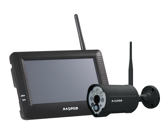 マスプロ 防犯カメラ WC3A10ML ワイヤレスカメラセット ワイヤレスカメラセット WC3A10ML | マスプロ電工