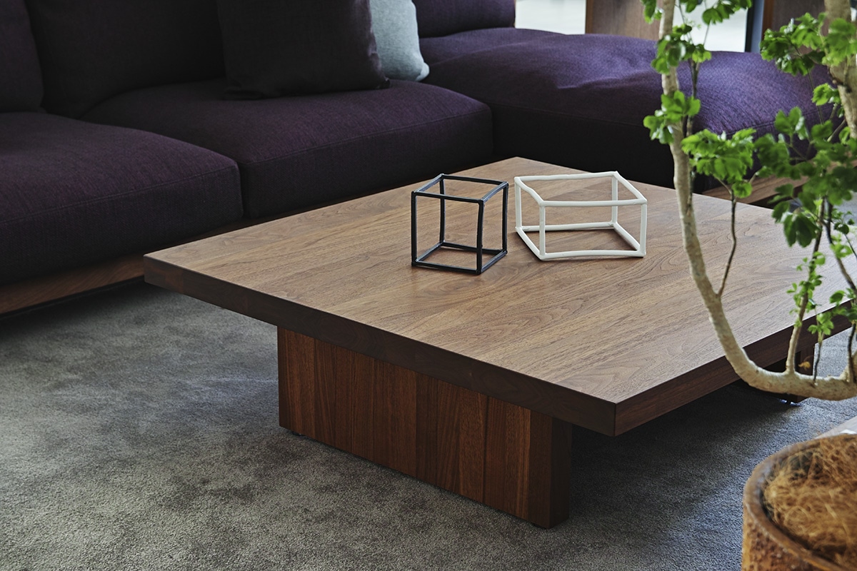 DANISH LOW LIVING TABLE(幅120cm x 奥行75cm x 高さ35cm)の通販