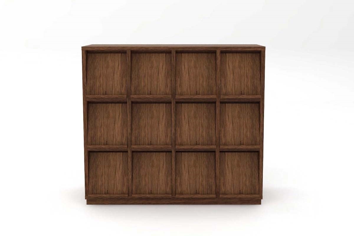 KOROVA RECORD RACK(4列3段 : 幅150 × 奥行47 × 高さ134 cm)の通販