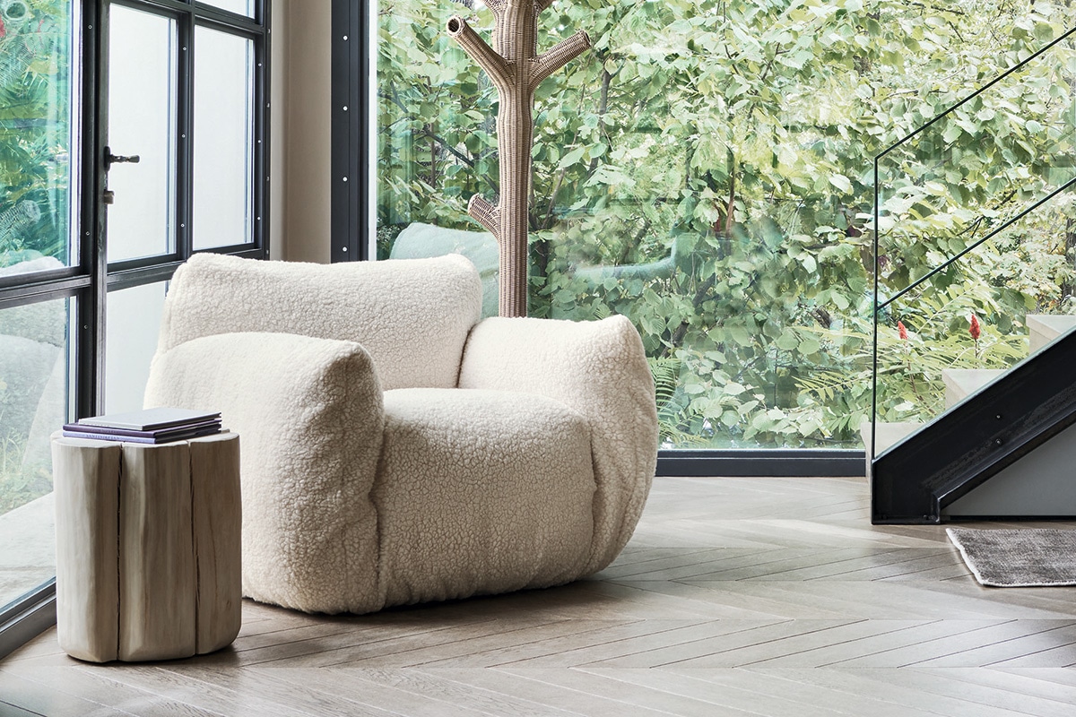 BRICK L サイドテーブル(直径46-55 高さ40cm)の通販 / マスターウォール