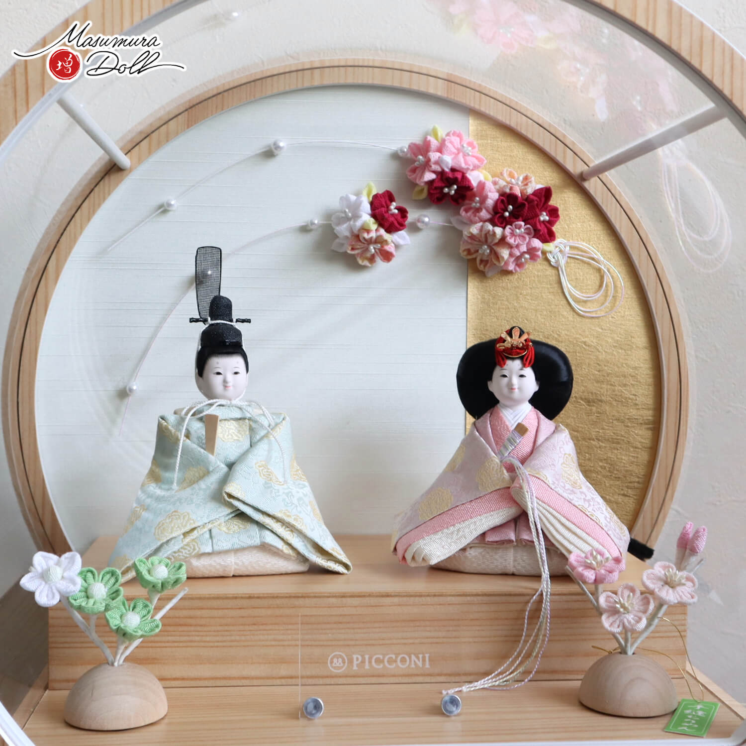 新作 ケース飾り 小西実作 PICCONI 楓-かえで- Fukuおすべらかし 京製