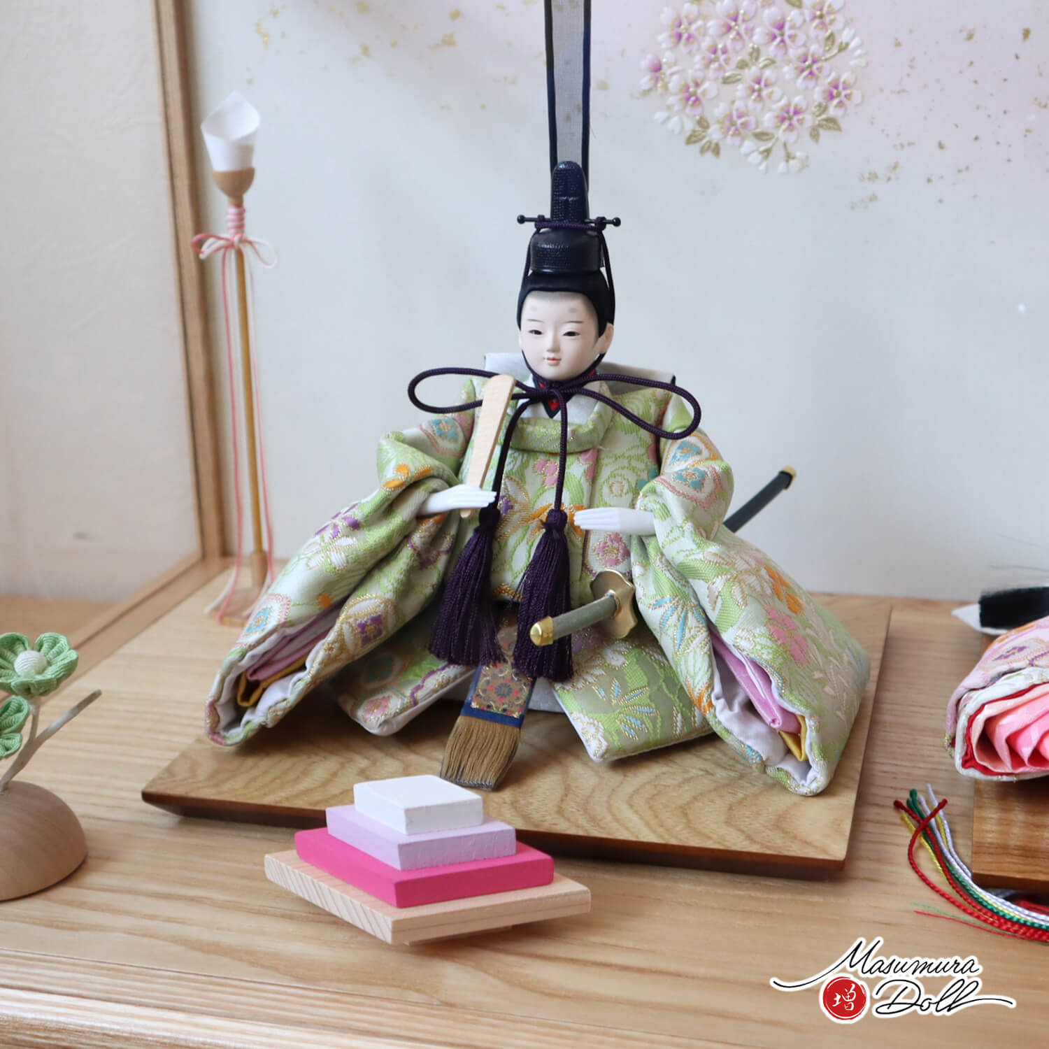 雛人形 ケース飾り コンパクト モダン おしゃれ インテリア ひな人形