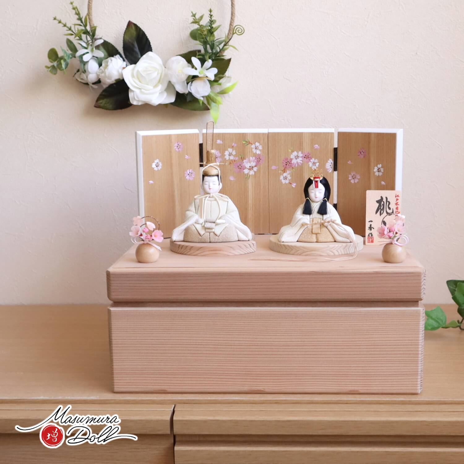 まこちゃんさん専用】久月 桃小町 五月人形（飾り台は別で出品中