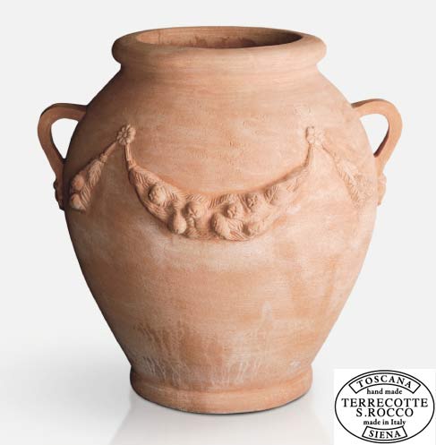 イタリア製 大型テラコッタプランター 壺90 Pot SR-418090