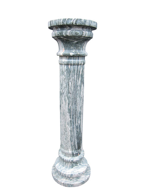 天然大理石 スリムポール 台座 コラム 飾り台