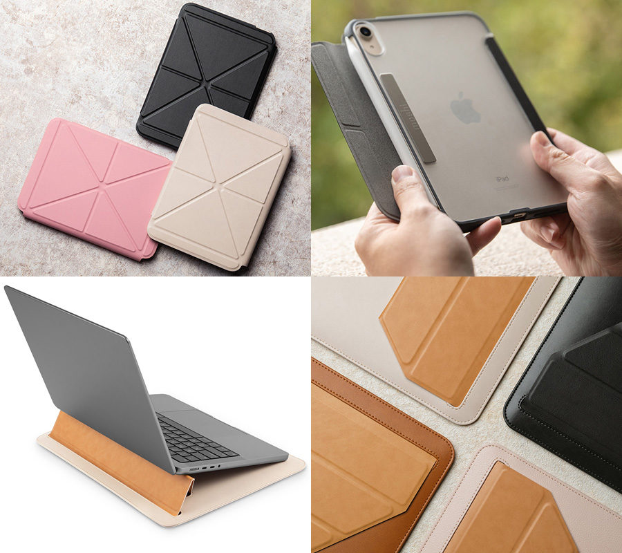 iPad mini 第6世代用ケース「moshi VersaCover 」とMacBook Pro 14