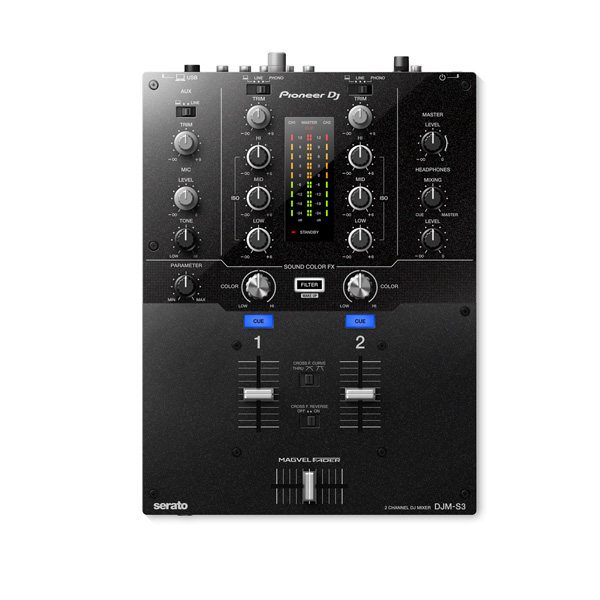 Pioneer DJ 2chミキサー”DJM-250mk2″と”DJM-S3″を比較！違いはどこに