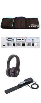 Roland(ローランド) ／JUNO-DS61W (ホワイト) 61鍵 シンセサイザー 2大