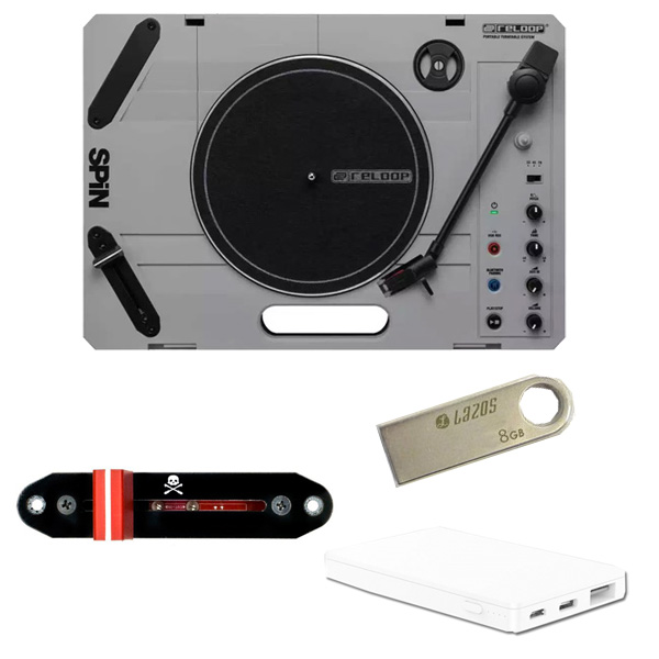 Reloop】【動画あり】ポータブルターンテーブル「SPIN」が業界に新たな