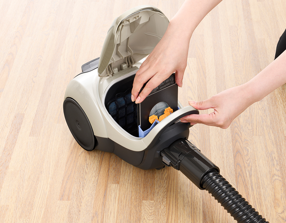 BIG CLEANER キャニスター掃除機 本体ビッグクリーナCS-2000