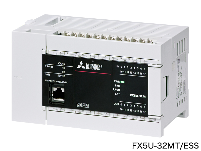 FX5U-32MT/ESS 特長 MELSEC iQ-F シーケンサ MELSEC 仕様から探す