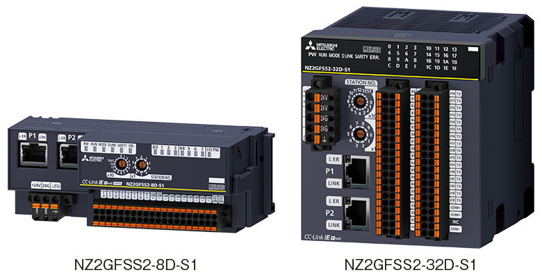 安全機能付きリモートI/Oユニット CC-Link IE 製品紹介 ネットワーク