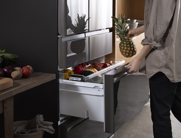 三菱電機 冷蔵庫：中だけひろびろ大容量シリーズ WZシリーズ