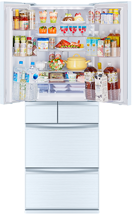 三菱電機 冷蔵庫：置けるスマート大容量シリーズ MXシリーズ