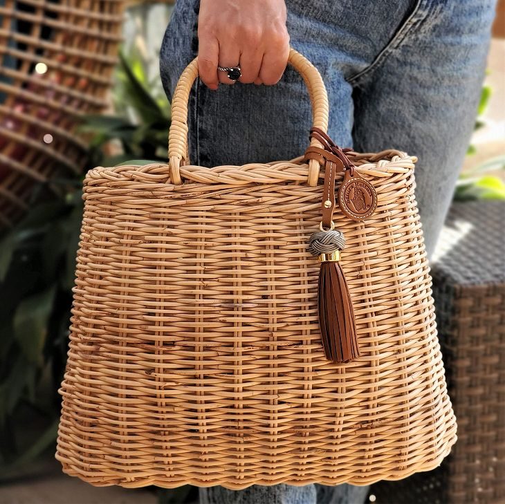 白籐バスケットバッグL｜BP-006 | 籐家具職人の店みうらラタン