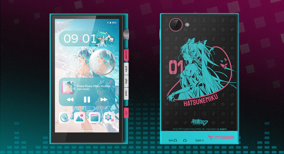 M500 Hatsune Miku Edition - HiBy -ミックスウェーブ株式会社