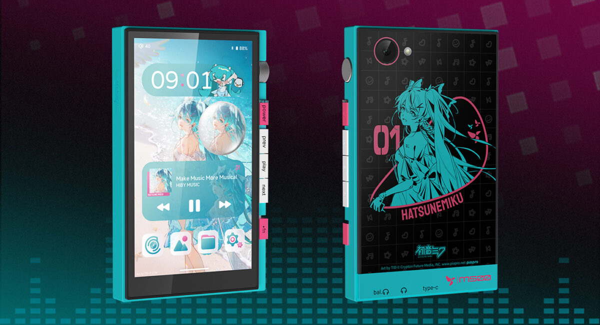 M500 Hatsune Miku Edition - HiBy -ミックスウェーブ株式会社