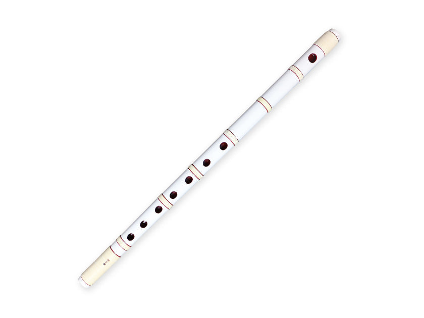 獅子田流 篠笛 塗 籐半重 白 | 宮本卯之助商店