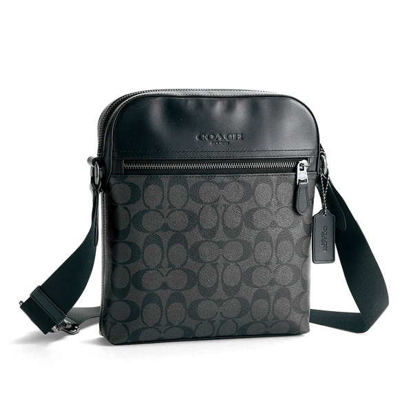コーチ シグネチャー型押しレザースクエアバッグ COACH | 京都通販