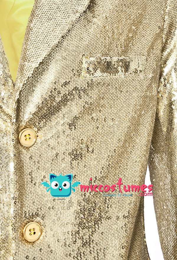 スパンコール スーツ - ハロウィン コスプレ | 高品質 タキシード 販売