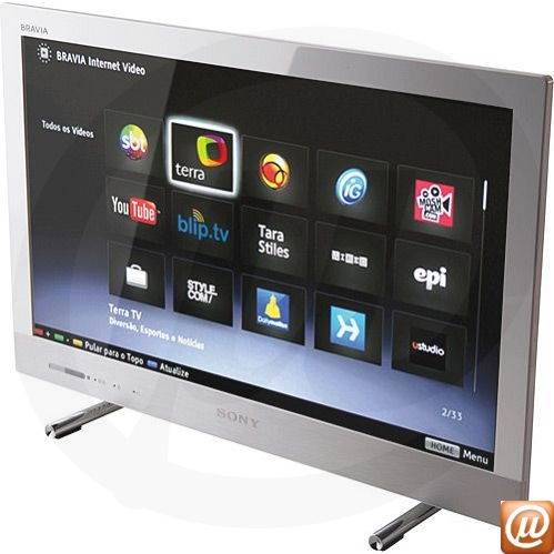 Sony - KDL-22EX425/W - Televisão 22 LED Sony BRAVIA KDL-22EX425/W