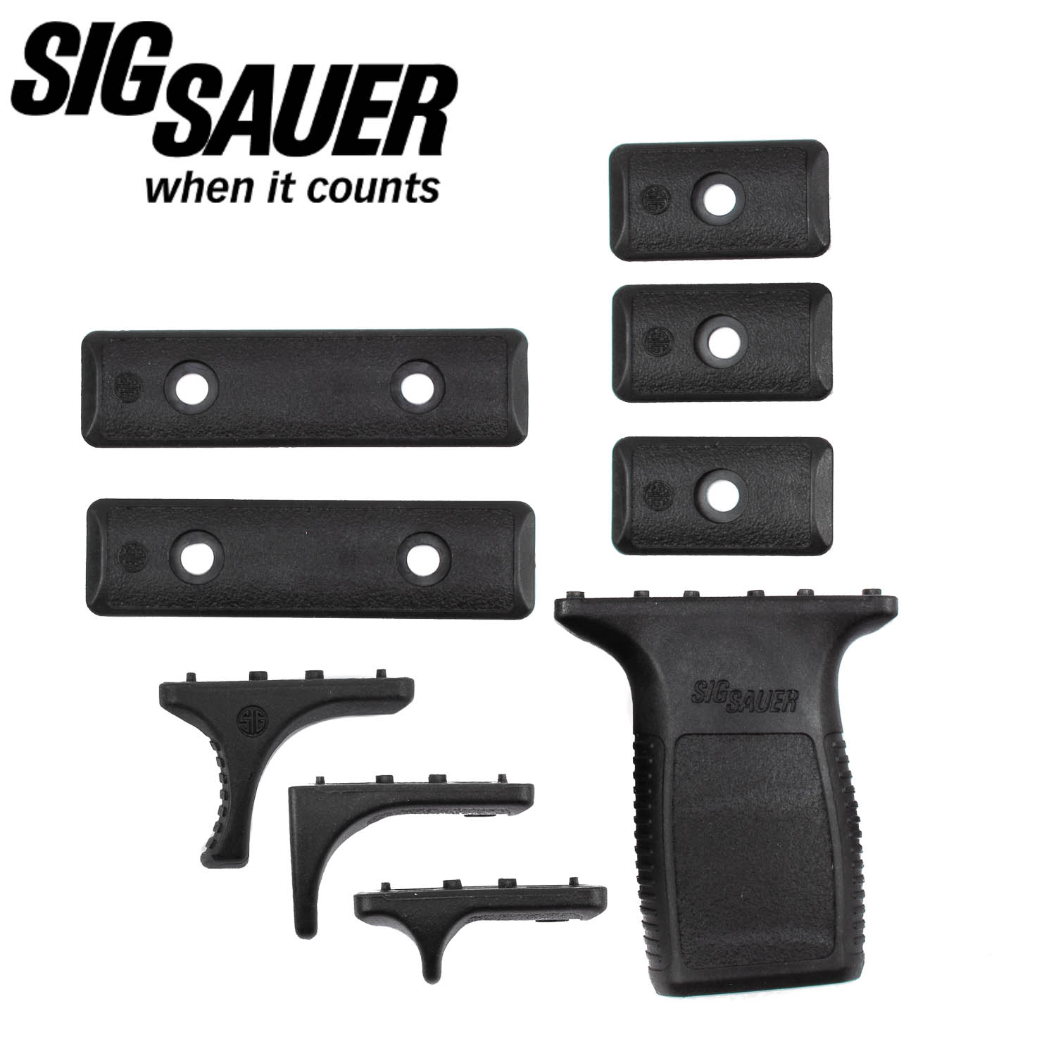 Sig Sauer M400 TREAD Forward Grip Kit, Black: MGW