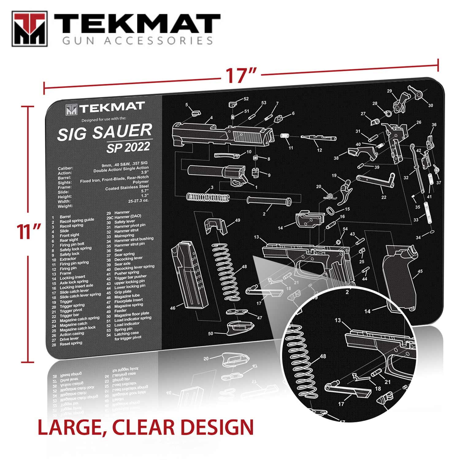 TekMat Sig Sauer SP2022 11