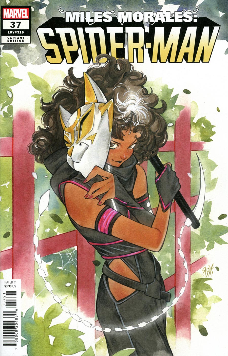 Miles Morales Spider-Man Vol 2 #37 Cover B Variant Peach Momoko