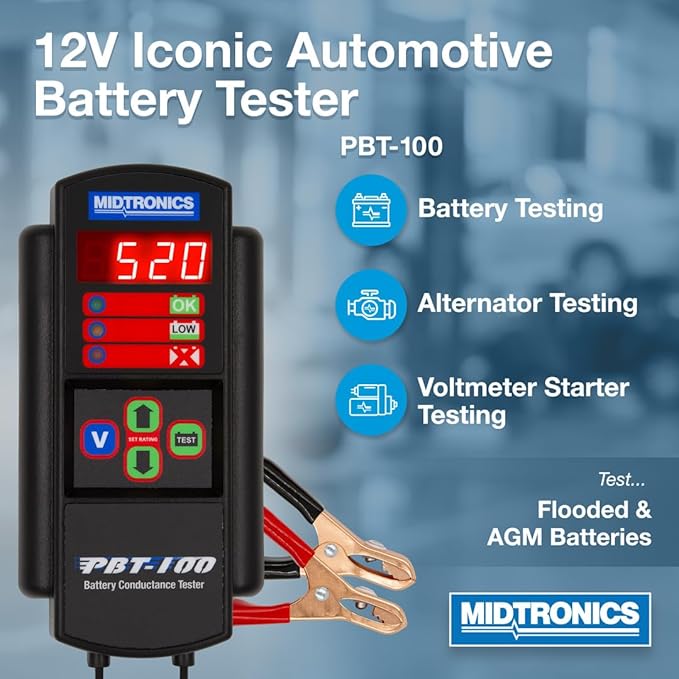 PBT Series Battery & Electrical System Analyzer | Midtronics