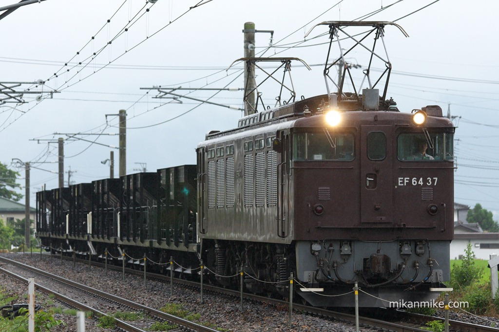 EF64-37牽引 ホキ800形 長野配給（2010/6/29） | mikanmike ～てすと