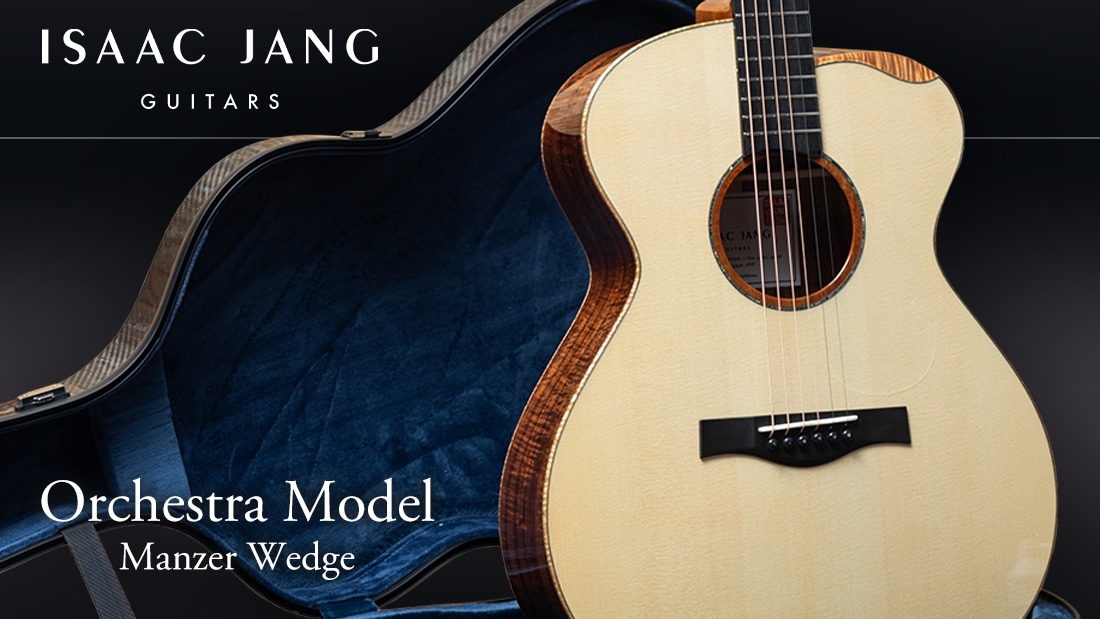 Isaac Jang Guitars Orchestra Model Manzer Wedge