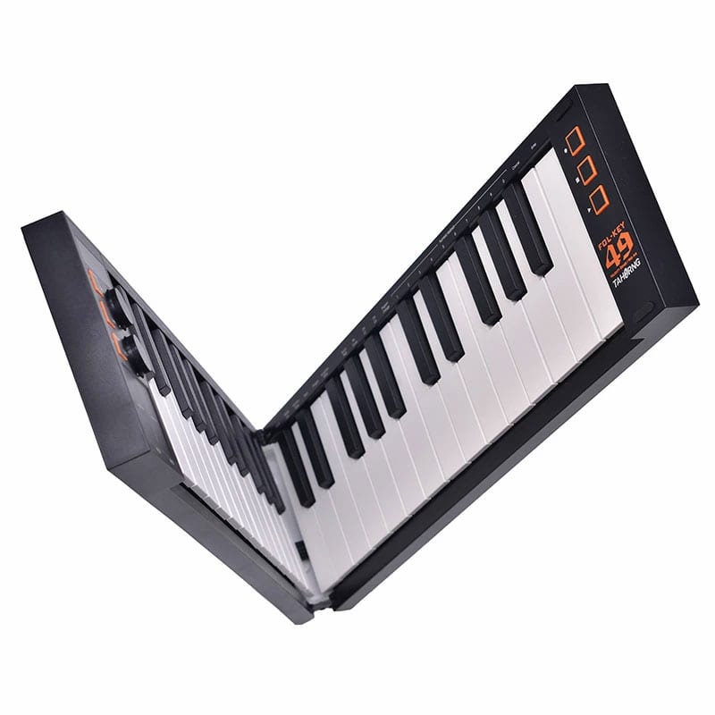 TAHORNG FOL-KEY49 折りたたみ式49鍵MIDIキーボード＆コントローラー